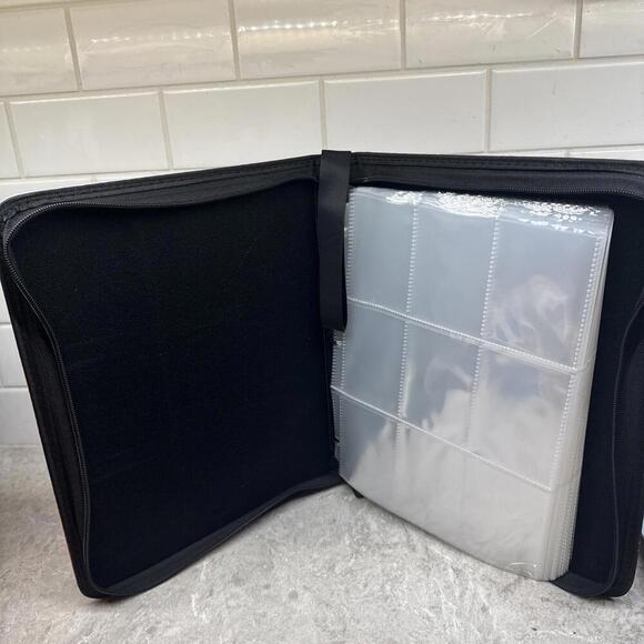 Trading Card Binder Albums Zipper Book Card Holder Card Folder For Pokemon Cards - Picture 7 of 7